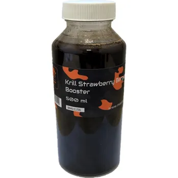 Návnadové aroma Mastodont Baits Krill Strawberry Bergamot Booster 500ml