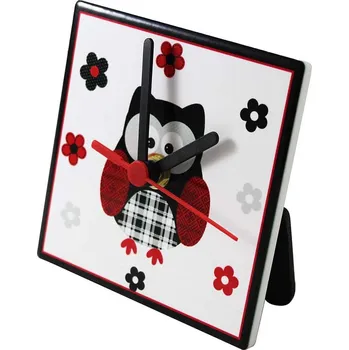 Hodiny Home Elements Hodiny Černá sova II. jakost