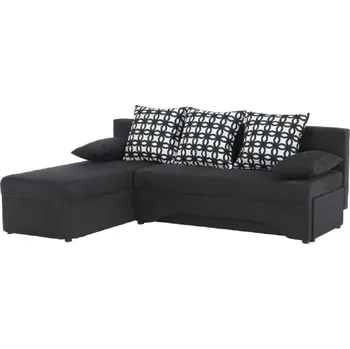 Sedací souprava Tempo Kondela Petoria New (tmavě šedá) (P)