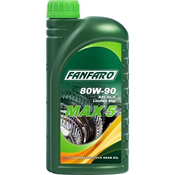 Převodový olej FANFARO MAX 5 80W-90 GL-5 1L (Převodový olej Fanfaro MAX 5 80W-90 GL-5)