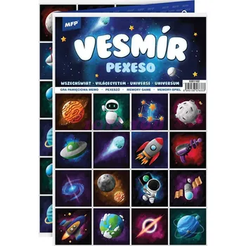 Pexeso MFP Pexeso vesmír 3 ks