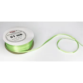 Stuha Stuha saténová jednolící, WS8074, šíře 3 mm / balení 91 m