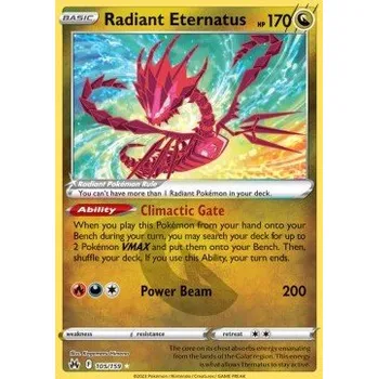 Karetní hra Pokémon CRZ 105/159 Radiant Eternatus - Crown Zenith