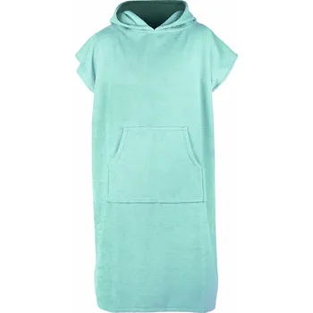 Pánský župan Pončo Agama PONCHO BAMBOO KID 110-134 cm - tm. modrá