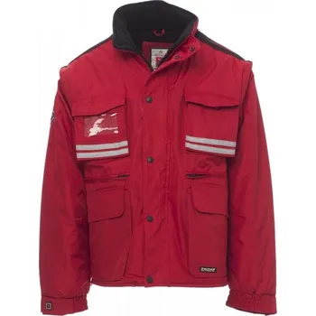 pracovní bunda PAYPER TORNADO pánská lehká bunda odep.rukávy - černá 4XL