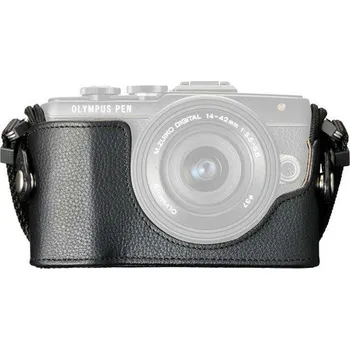 Ochrana fotoaparátu a videokamery Olympus kožené pouzdro CS-45B černé