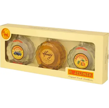 Pálenka R. Jelínek Dárková sada 3x 0,2 l