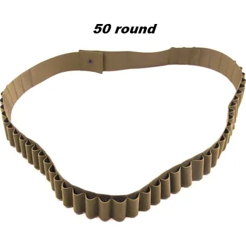 Příslušenství pro sportovní střelbu Bandalír na 50 brokových nábojů - pískový 072pR