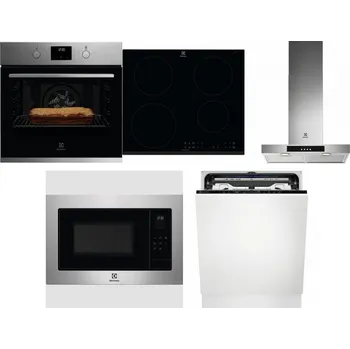 Set domácích spotřebičů ELECTROLUX KOFGH70TX + ELECTROLUX LIR60430 + ELECTROLUX LFT426X + ELECTROLUX EMS4253TEX + ELECTROLUX EEM69410L