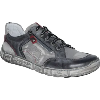 Pánské polobotky Kacper pánská volnočasová obuv 1-6870 Barva: šedá, Velikost: 42