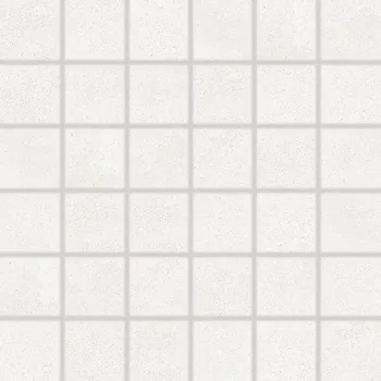 Dlažba Rako Betonico WDM05790, mozaika, bílošedá, matná 30 x 30 x 0,8 cm