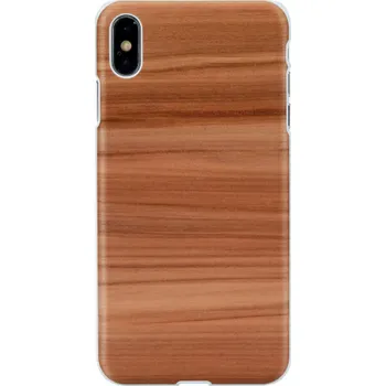 Pouzdro na mobilní telefon Pouzdro MAN&WOOD SmartPhone iPhone XS Max cappuccino bílé