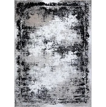 Koberec Kusový koberec Gloss 8493 78 Vintage grey/black 80x150 cm
