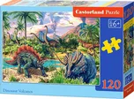 Castorland Dinosauři 120 dílků