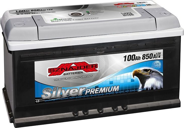 SZNAJDER baterie 12V 100Ah /900A uzavřená Premium