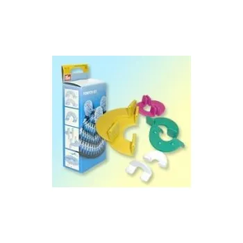 Šablony na výrobu bambulí - 4 velikosti v sadě > varianta sada