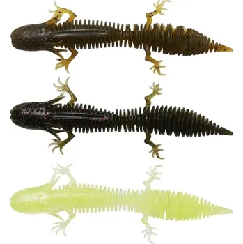 Rybářský háček 5ks - Gumová Nástraha Savage Gear Ned Salamander Floating 7,5cm 3gr Black & Blue