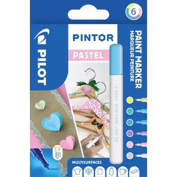 Anděl Přerov Značkovače PILOT PINTOR PASTEL 0,7 mm, 6 ks