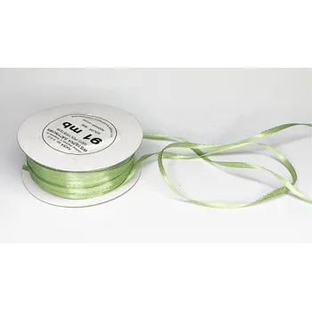 Stuha Stuha saténová jednolící, WS8080, šíře 3 mm / balení 91 m