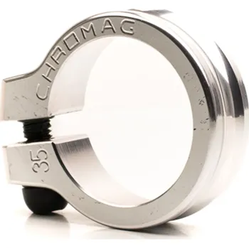 Sedlovka Sedlová objímka CHROMAG NQR 35mm Barva: Stříbrná