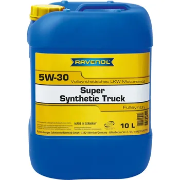 Auto-moto RAVENOL SUPER SYNTHETIC TRUCK 5W-30 10L (Syntetický motorový olej Ravenol Super Synthetic Truck 5W-30)