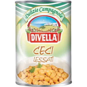 Luštěnina Divella Cizrna vařená v páře 400 g