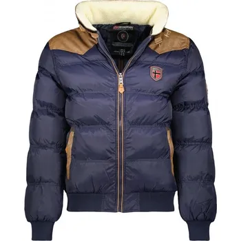 Pánský kabát GEOGRAPHICAL NORWAY bunda pánská ABRAMOVITCH MEN 001 5XL tmavě modrá