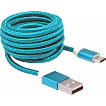 Datový kabel Sbox USB-10315BL USB->Micro USB M/M 1.5m blue