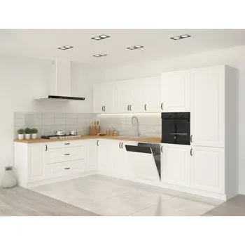 Kuchyňská linka Stolarz Lempert STILO 180/240 cm bílá