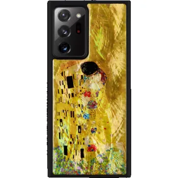 Pouzdro na mobilní telefon Pouzdro iKins pro Samsung Galaxy Note 20 Ultra kiss black