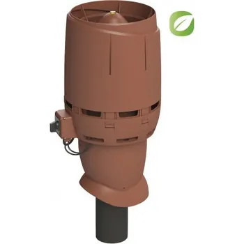 Domácí ventilátor Vilpe Vilpe FLOW ECO 110P/500 Střešní ventilátor cihlově červená