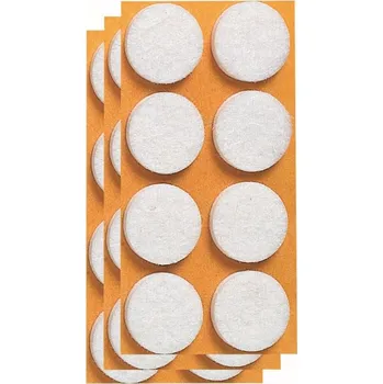 Podložka pod nábytek MAT OCHRANA PODLAH FILCOVÁ 17MM BÍ (24KS)