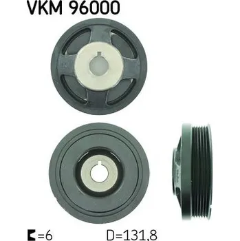Řemenice, klikový hřídel SKF VKM 96000