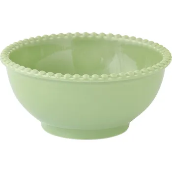 Easy Life, Itálie Easy Life - Porcelánová miska Tiffany Green střední - 16 cm Barva: jako na obrázku, Velikost: 22x22