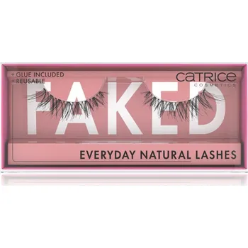 Umělé řasy Catrice Faked umělé řasy s lepidlem Everyday Natural 2 ks