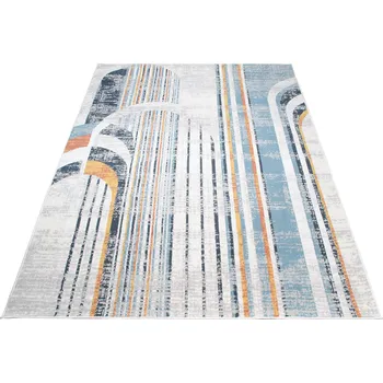 Koberec Moderní koberec DAKOTA - čáry 5 - multicolor Rozměr koberce: 77x148 cm