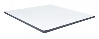 Matrace Topper na postel boxspring bílý 180 x 200 x 5 cm