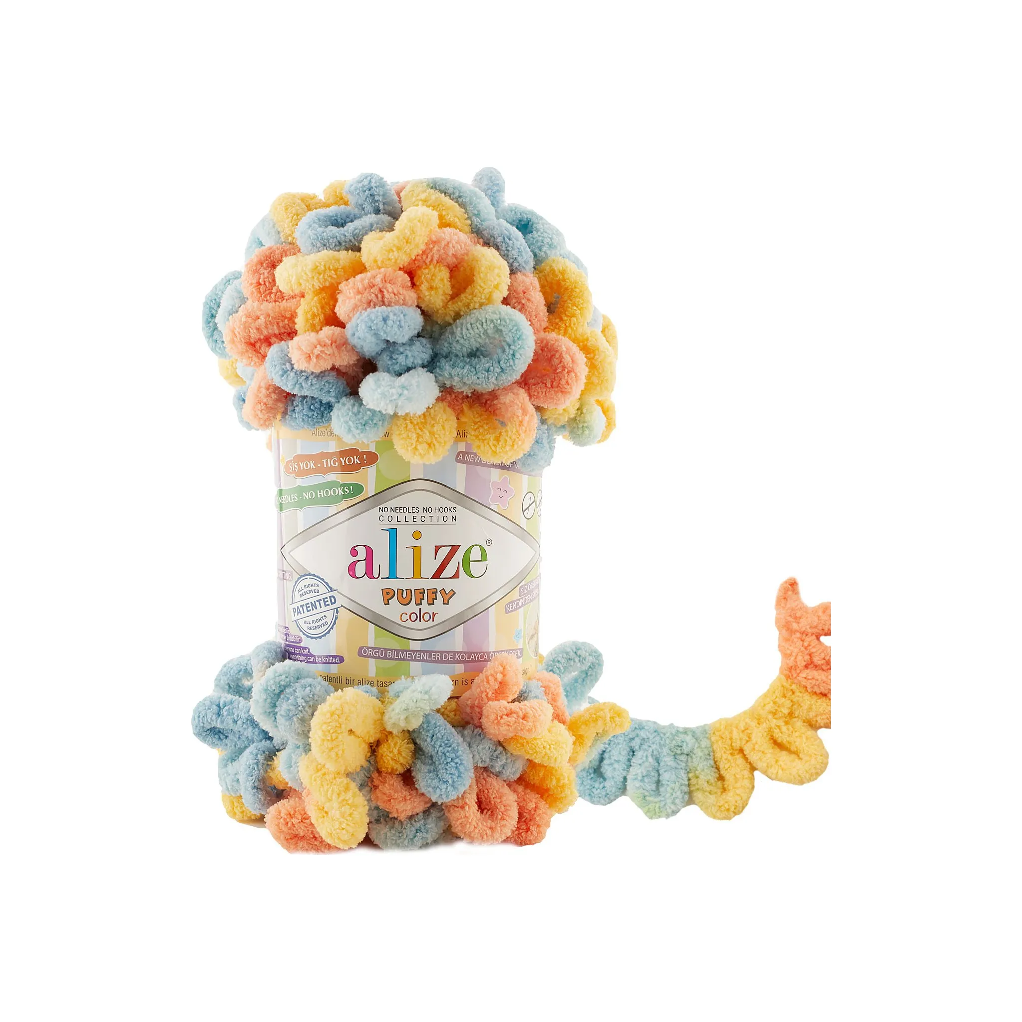 Fotografie 1 - Příze Alize Puffy Color 6314