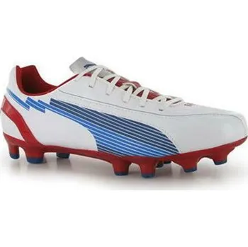Kopačky Puma - evoSpeed 5 FG Mens Football Boots – White/Limoges - 7