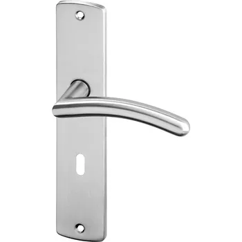 Dveřní kování ACT SERVIS ACT - Heda HR renovační štít Provedení: BB (pokojový klíč), Povrch: IN - nerez, Rozteč: 90 mm