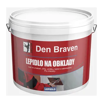 Průmyslové lepidlo Den Braven Lepidlo na obklady disperzní Varianta: Lepidlo na obklady, kelímek 1 kg, obal: kelímek, hmotnost: 1 kg