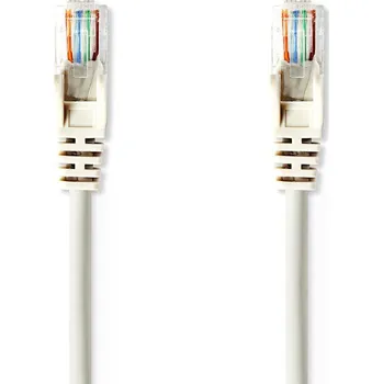 Síťový kabel Nedis nestíněný síťový kabel UTP CAT5e, zástrčka RJ45 - zástrčka RJ45, 2 m, šedá (CCGP85100GY20)