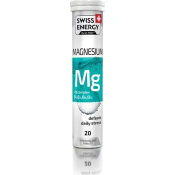 Swiss Energy Magnesium + B Komplex 20 tbl. Swiss Energy Magnesium + B Komplex 20 tbl.