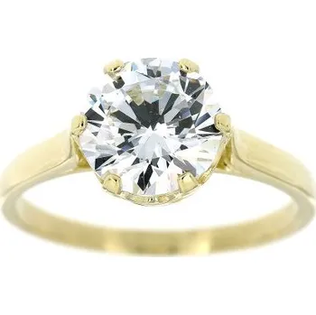 Prsten Zlatnictví U Kostela Dámský prsten s bílým zirkonem 70 52 3330-20988036