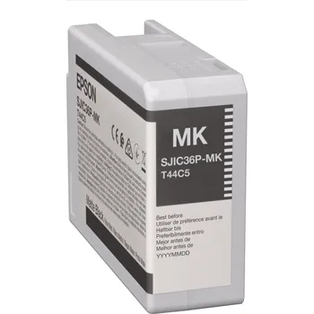 Epson SJIC36P-MK C13T44C540 pro ColorWorks, matná černá (black matte) originální cartridge