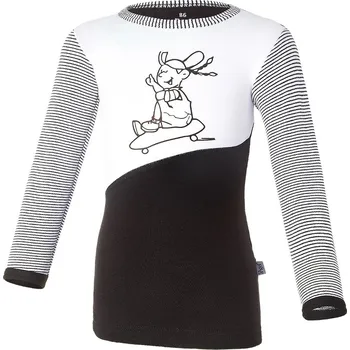 Little Angel Tričko smyk STAVITEL DR Outlast® - černá-holka Velikost oblečení: 122