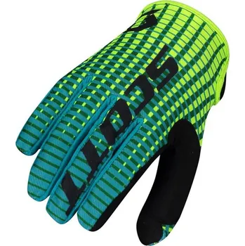 Moto rukavice SCOTT rukavice Fury GREEN/YELLOW - 2XL