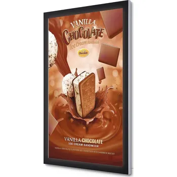 Venkovní plakátová vitrína LED osvětlení SCEOS1200X1800LED