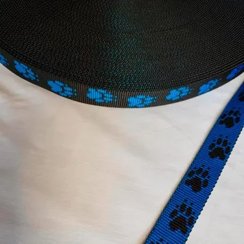 Popruh tlapky modré 1,6 cm šíře Český výrobce