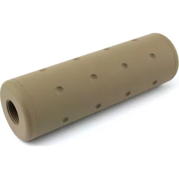 Shooter Kovový tlumič 110 x 35mm - TAN